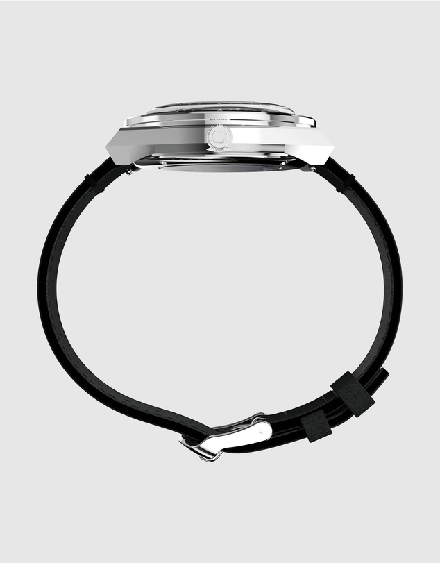TIMEX - Q Timex NASA 40mm Leather Strap Watch
