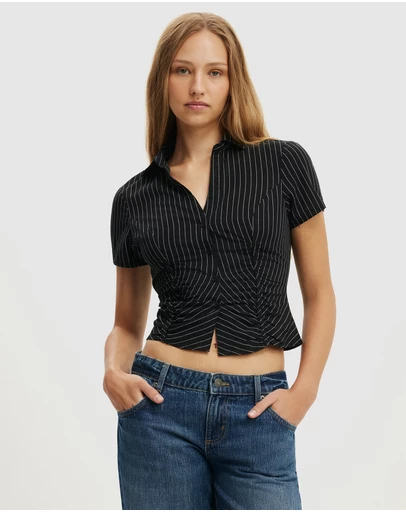 Cotton On - Maya Rouched Shirt