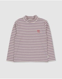 Olive & The Captain - Viola Mock Neck Skivvy