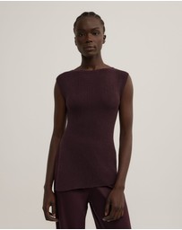Witchery - Asymmetric Hem Knit Tank