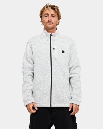 Billabong - Mens Boundary Mock Zip Fleece Top