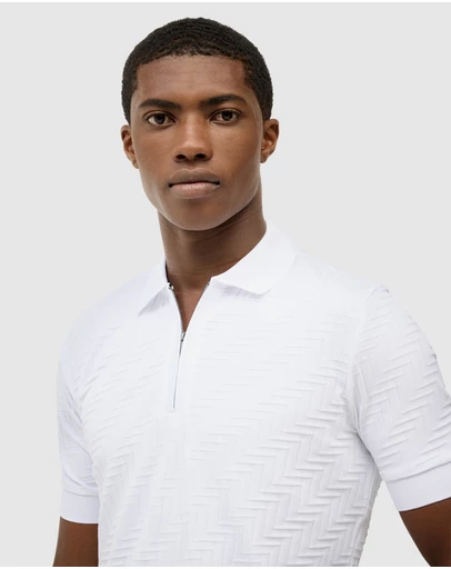 Politix - Lee Zip-up Polo