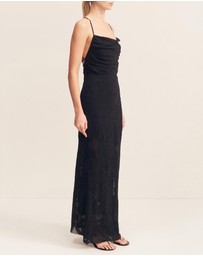 Shona Joy - Bowery Lace Back Bias Maxi Dress