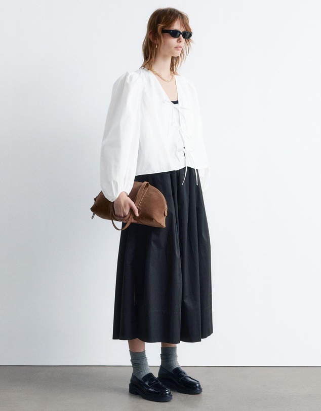 & Other Stories - Tie-Front Blouse