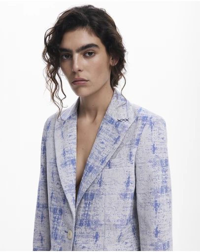 Desigual - Distressed blazer