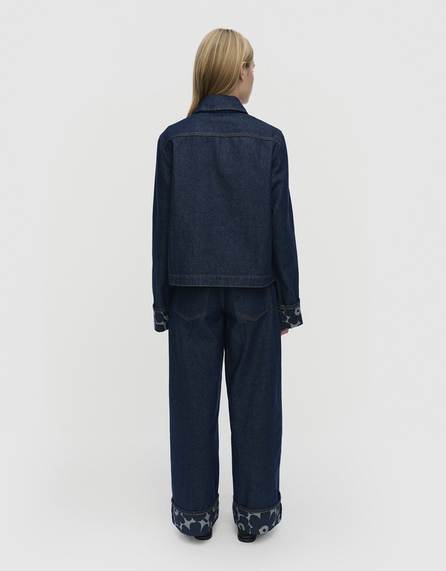 Marimekko - Maridenim Loose Mini Unikko Jeans