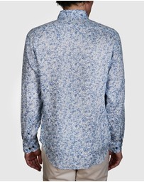 Abelard - Fiori Linen Classic Fit Shirt