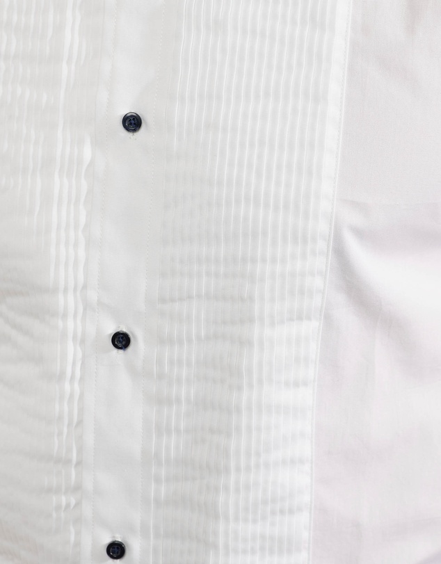 Oxford - Dinner Shirt With Front Pleats