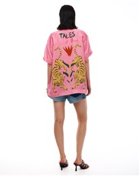 THE TALES - Crouching Tiger Silk Shirt