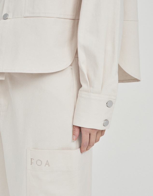 FRIEND of AUDREY - Cotton Drill Skirt