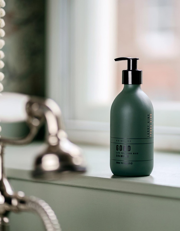 Larry King Haircare - Good Life Shampoo Bottle