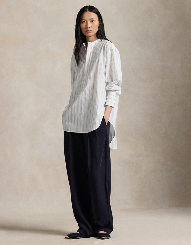 Polo Ralph Lauren - Striped Cotton Dobby Top