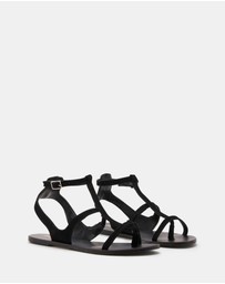 Just Because - Momii Leather Sandals