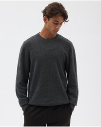 AERE - Premium Wool Crew Neck Knit Jumper