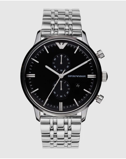Emporio Armani - Emporio Armani Silver Watch AR0389