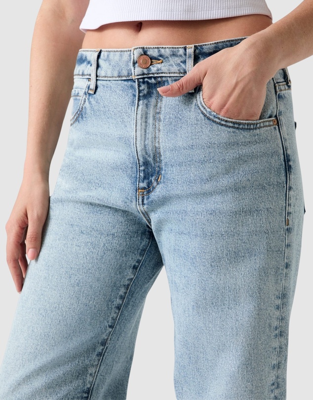 GUESS - High-Rise Rey Wide Leg Jeans