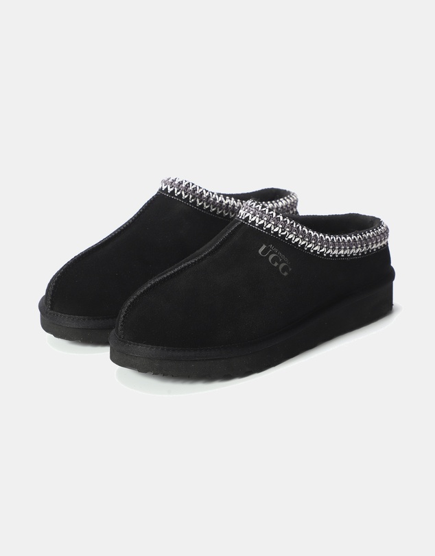 AusWooli Ugg Boots - Croydon Sheepskin Ankle Braid Slippers