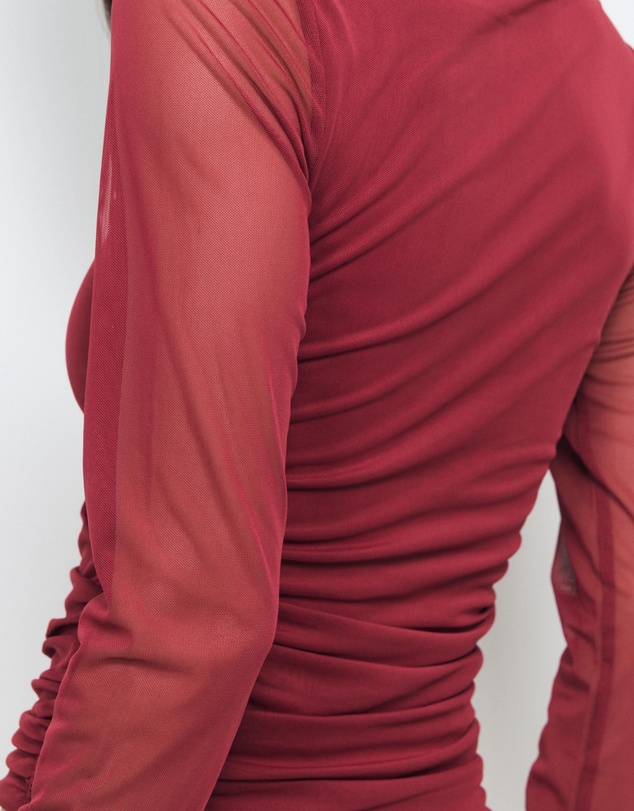 AERE - Aura Crossover Mesh Top