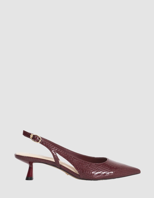 Dune London - Cyan - Burgundy
