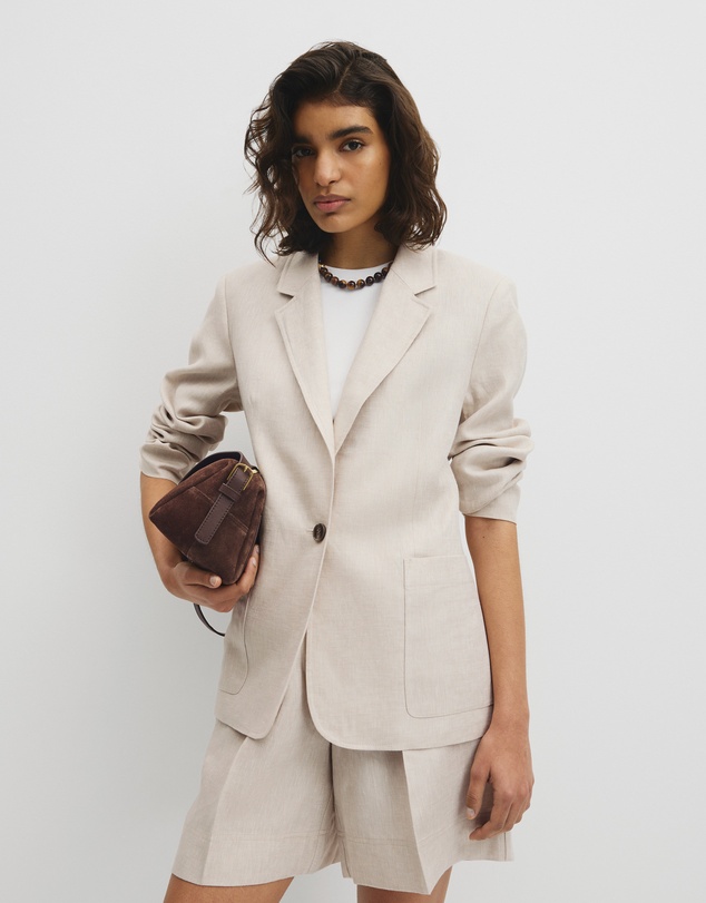 Country Road - Linen Relaxed Blazer