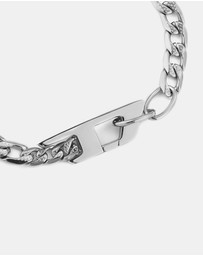 Diesel - Steel Silver Tone Bracelet