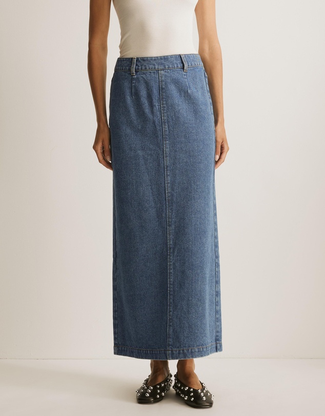 Atmos&Here - Nova Denim Maxi Skirt
