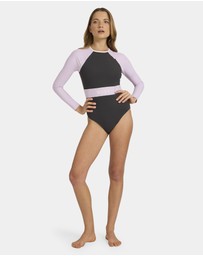 Roxy - Womens Roxy Active Long Sleeve Rash Vest
