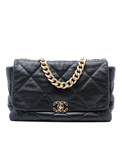 Pre-Loved by Azura Reborn - Pre-Loved Maxi Lambskin 19 Flap