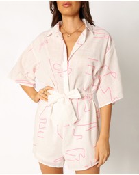 Petal & Pup - Kellie Playsuit - White