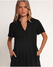 Petal & Pup - Scott Midi Dress - Black