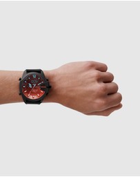 Diesel - Mega Chief Black Analogue-Digital Watch