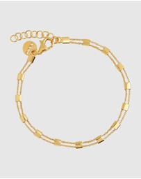 Najo - Summer Veil Yellow Gold Bracelet