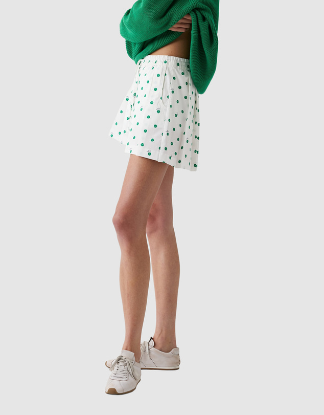 GAP - GAP x Malbon Mini Hi Low Skort with Tie Waist