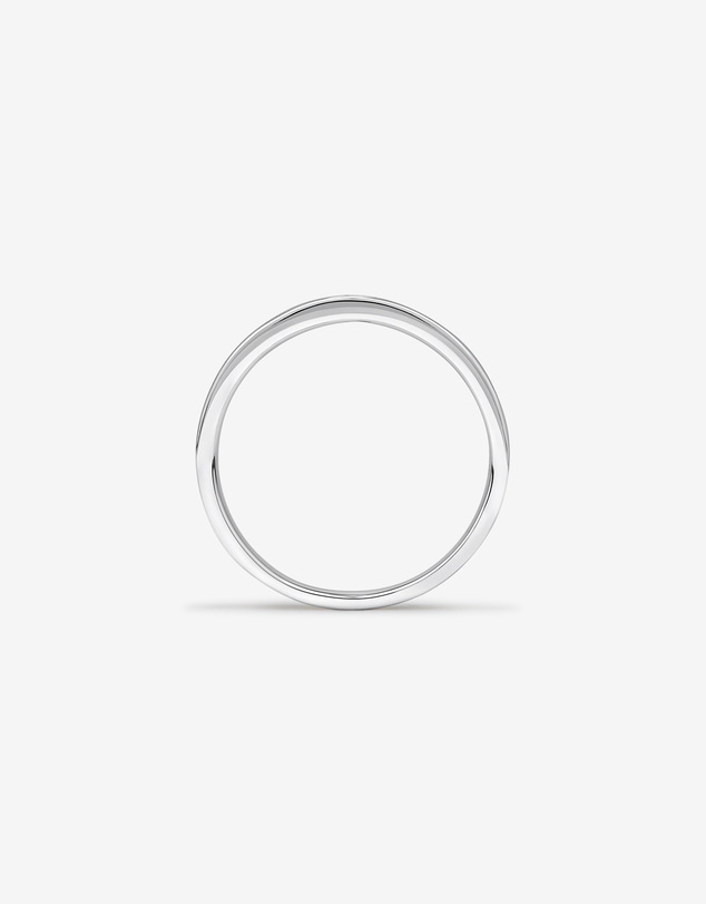 Michael Hill - Men's Ring with Diamonds in 10kt White Gold