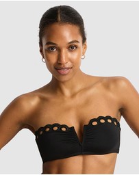 Sea Level Australia - Elysian V Bar Bandeau Bikini Top