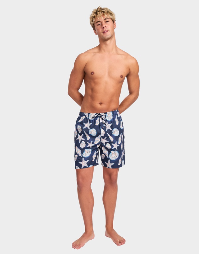 Mitch Dowd - Mitchdowd Coastal Shell Cotton Sleep Shorts