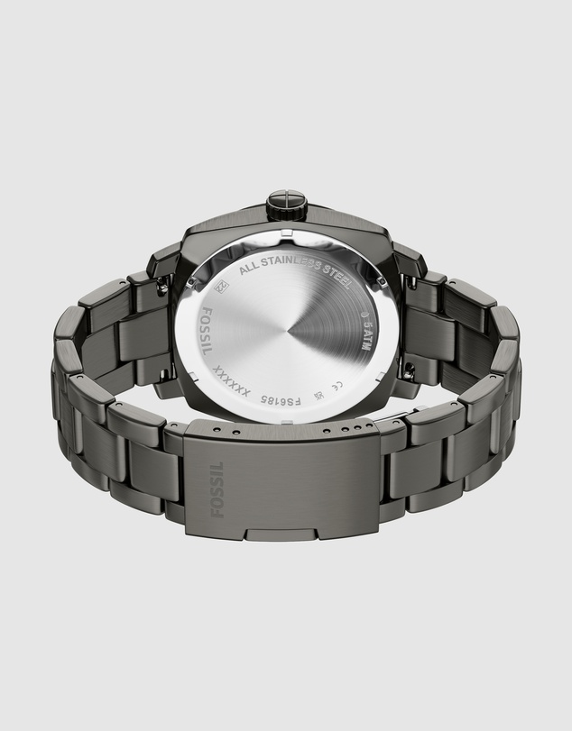 Fossil - Machine Gun-Metal Analogue Watch