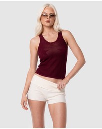 JGR & STN - Vera Crochet Tank