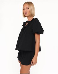 Petal & Pup - Felicity Short Set - Black