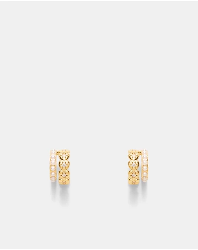 MIMCO - Westlyn Heart Duo Hoop Earrings