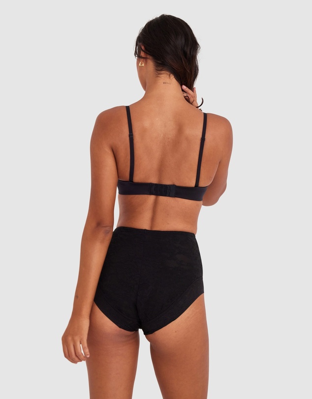 Bras N Things - Body Bliss Strapless Push Up Bra - Black