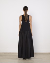 Cirkular - Pre-Loved - Solaqua Marlo Dress in Noir