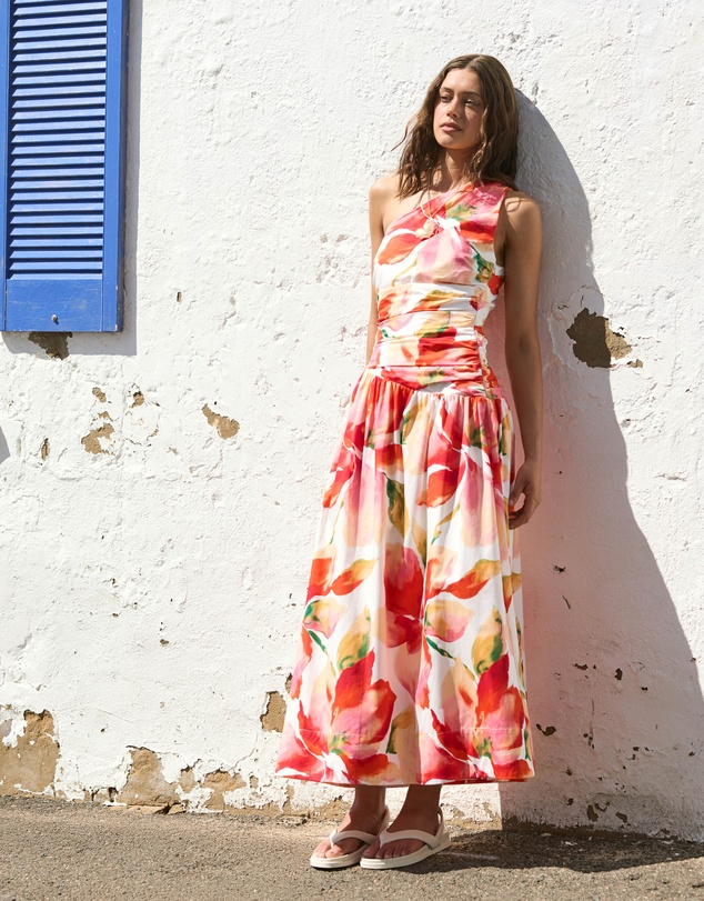 AERE - Fairlie Organic Cotton Midi Dress