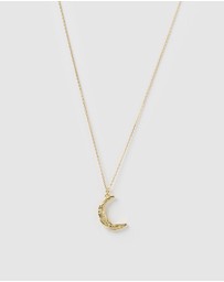 Izoa - Textured Crescent Moon
