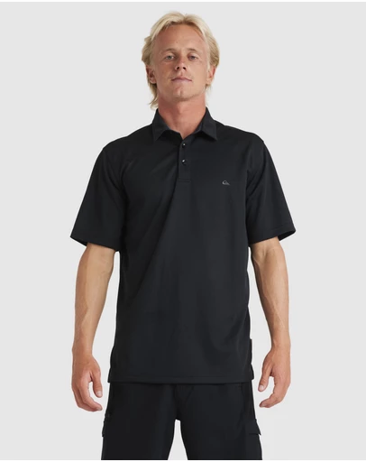 Quiksilver - Mens Waterman Water Short Sleeve Polo Shirt