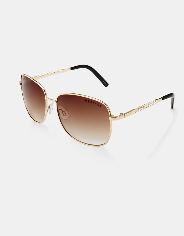 Mestige - Hillcrest Sunglasses embellished with crystals from Swarovski® - Gold