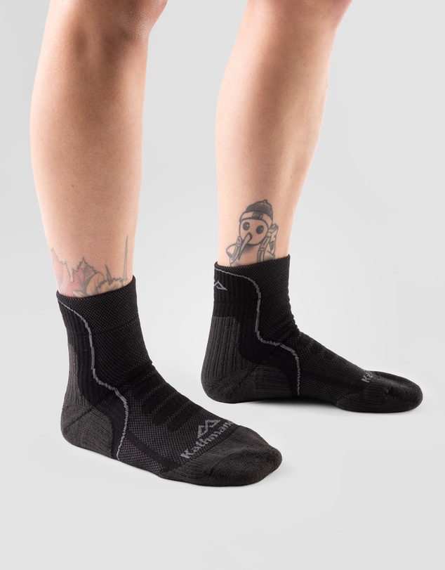 Kathmandu - Ridge Wool Blend ¼ Crew Sock