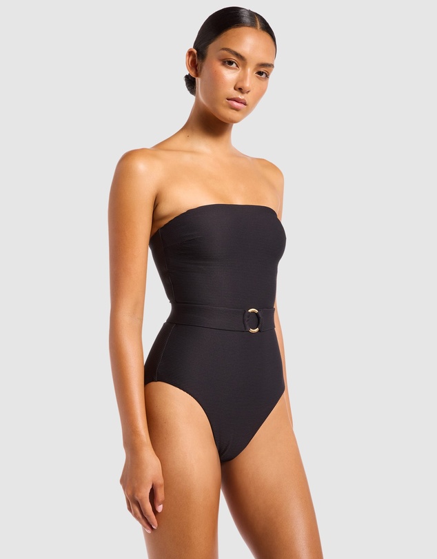 JETS - Jetset Lines Belted Bandeau One Piece
