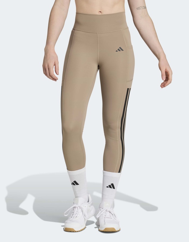 adidas Performance - Optimé 3-Stripes Full Length Leggings Womens