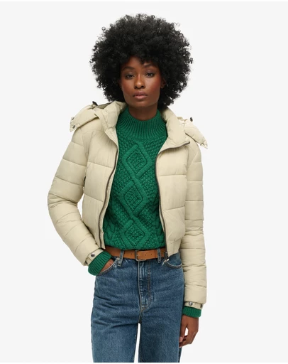 Superdry - Crop Hooded Fuji